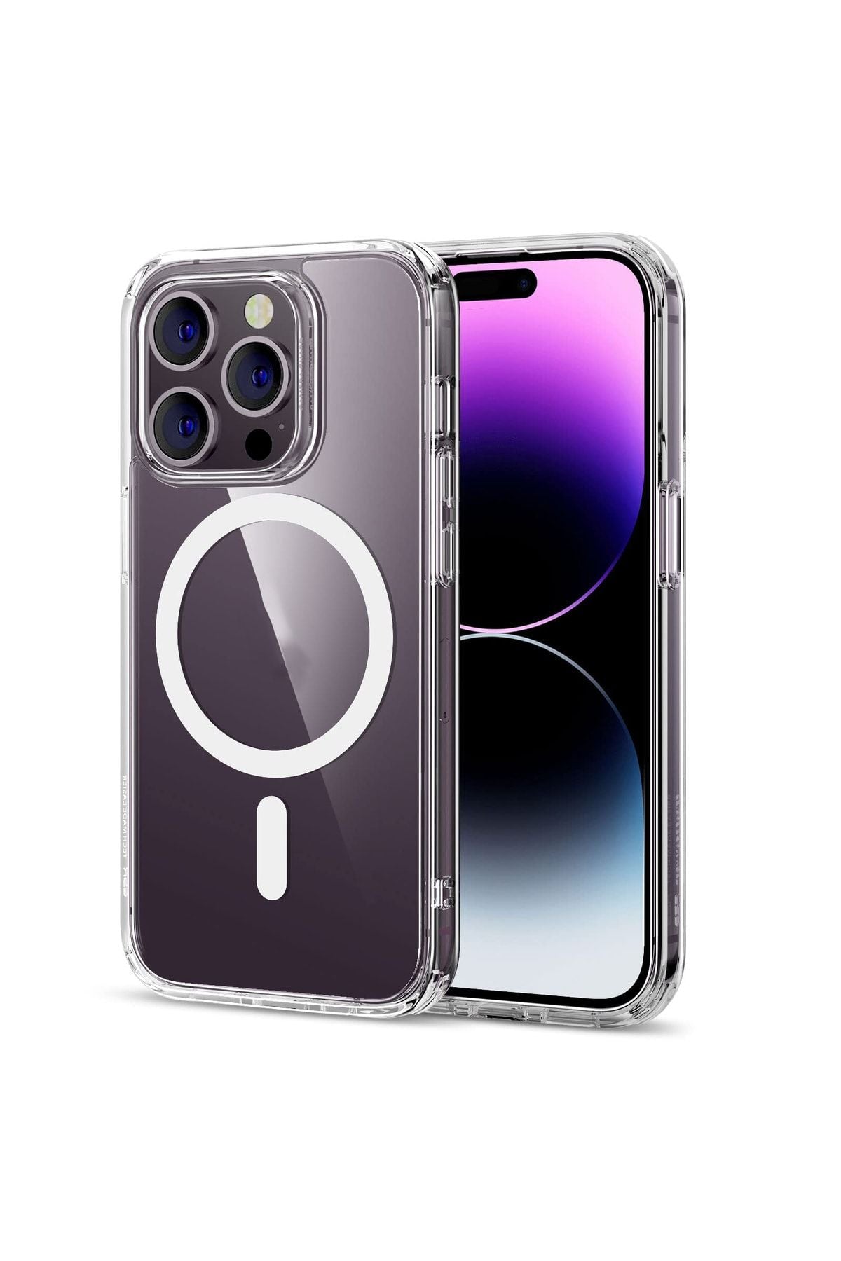 Iphone 14 Pro Max Compatible Real Magsafe feature hard transparent case