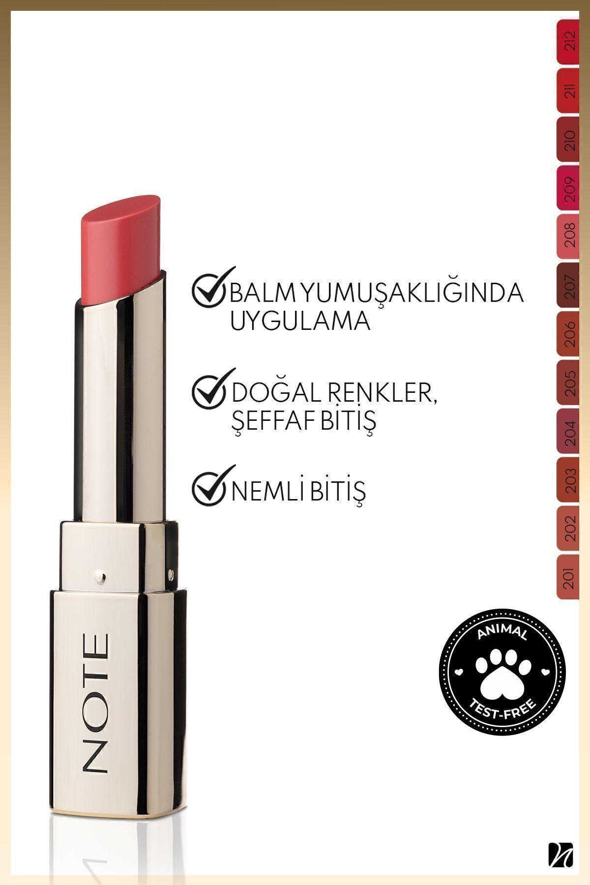 Iconic Sheer Lipstick Moisturizer Bright Lipstick 208 Dreamer - Pink