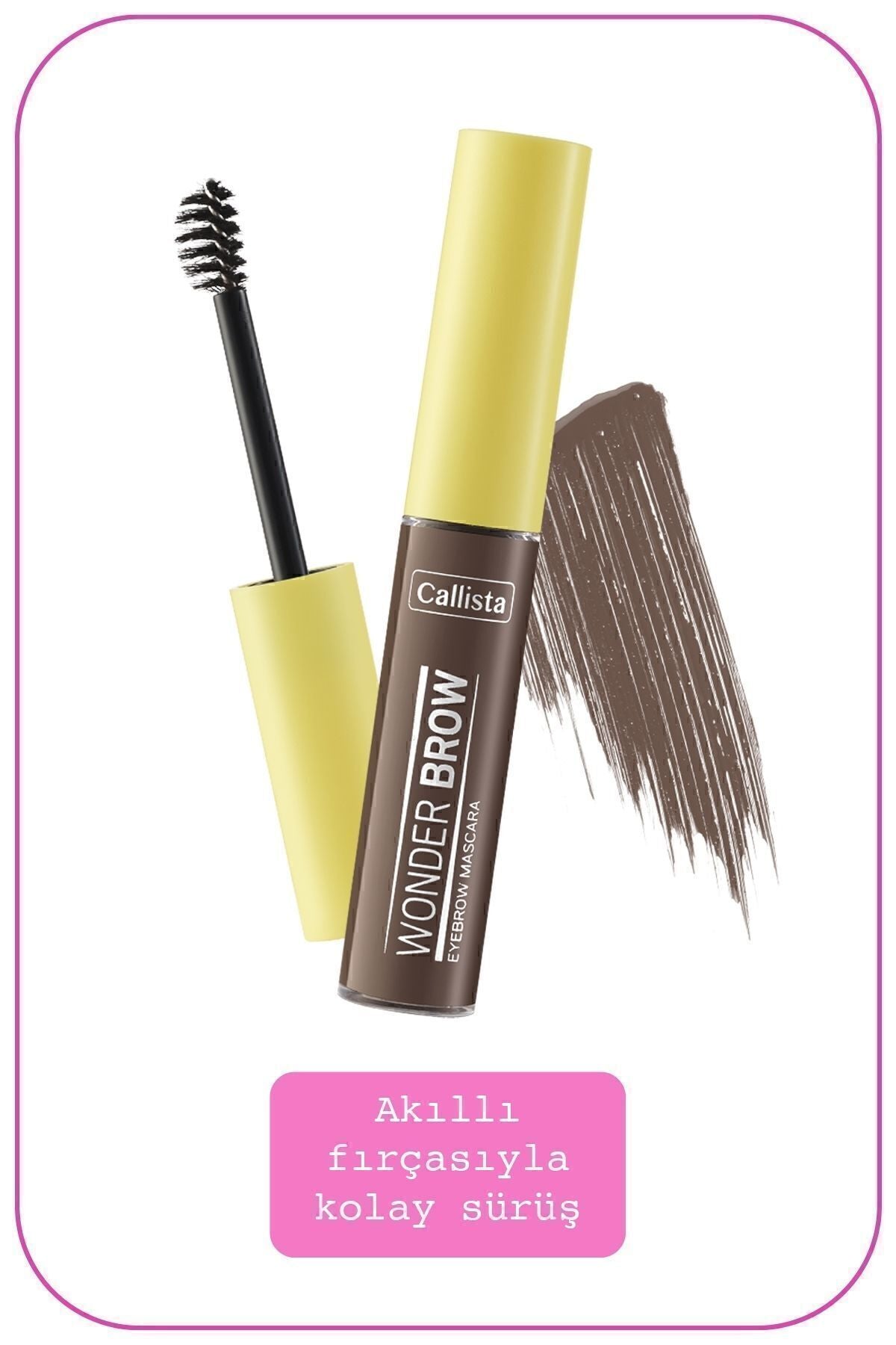 Wonder Brow Eyebrow Mascara Kaş Maskarası - 02 Brown - Kahverengi