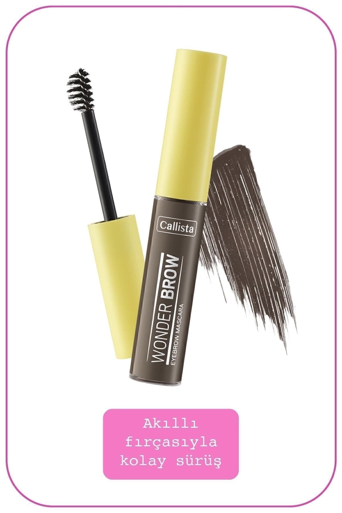 Wonder Brow Eyebrow Mascara Kaş Mascara - 03 Dark Brown - Dark Brown