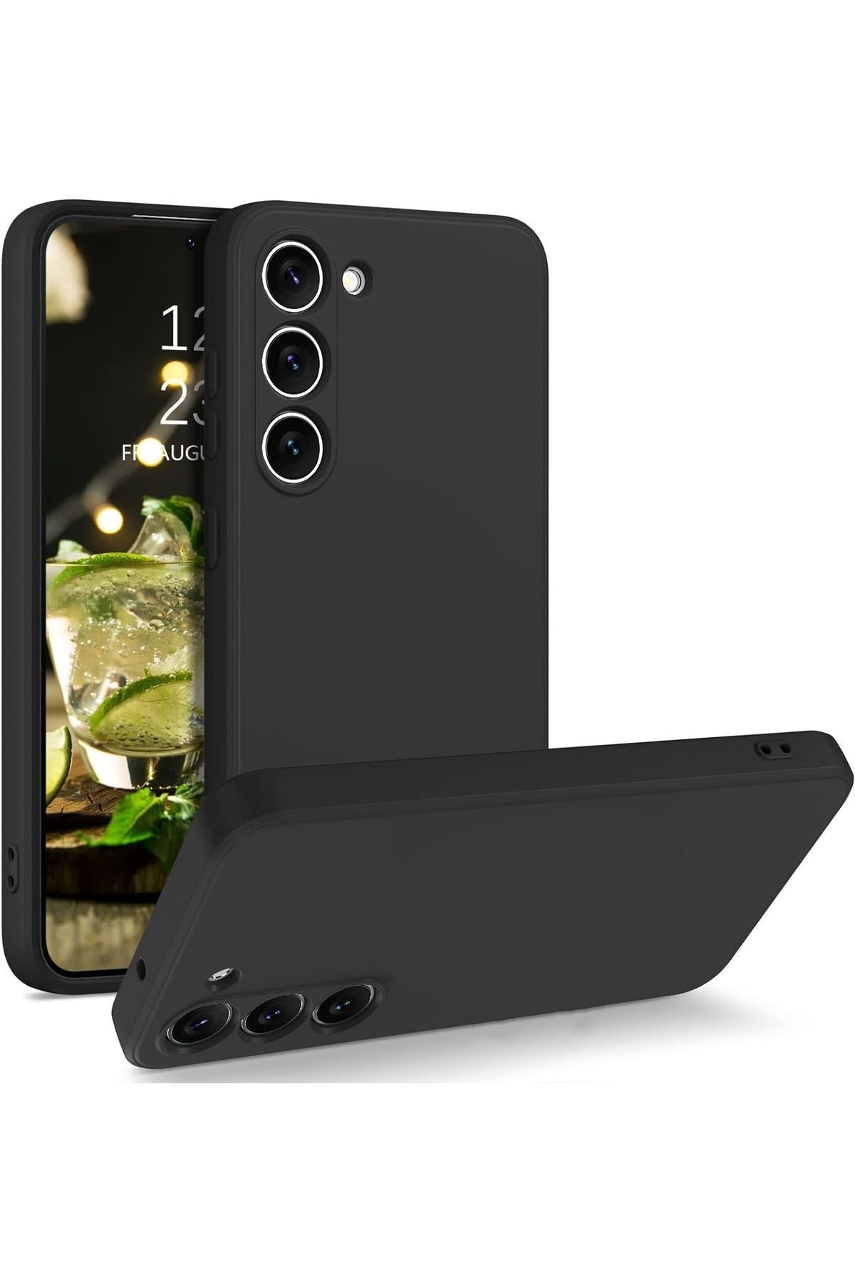 Samsung Galaxy S22 compatible with Velvet Luxury Camera Protected Launch Cover