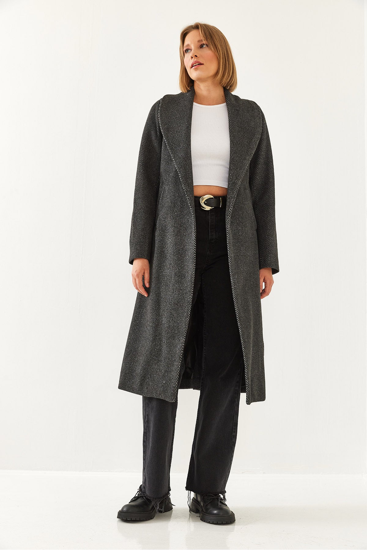 Women's Belted Cashmere Coat 2353 60351083
