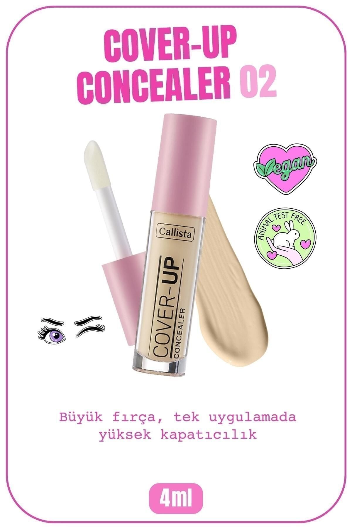 Cover Up Concealer Intensive Concealer Under Eye Concealer - 02 Beige