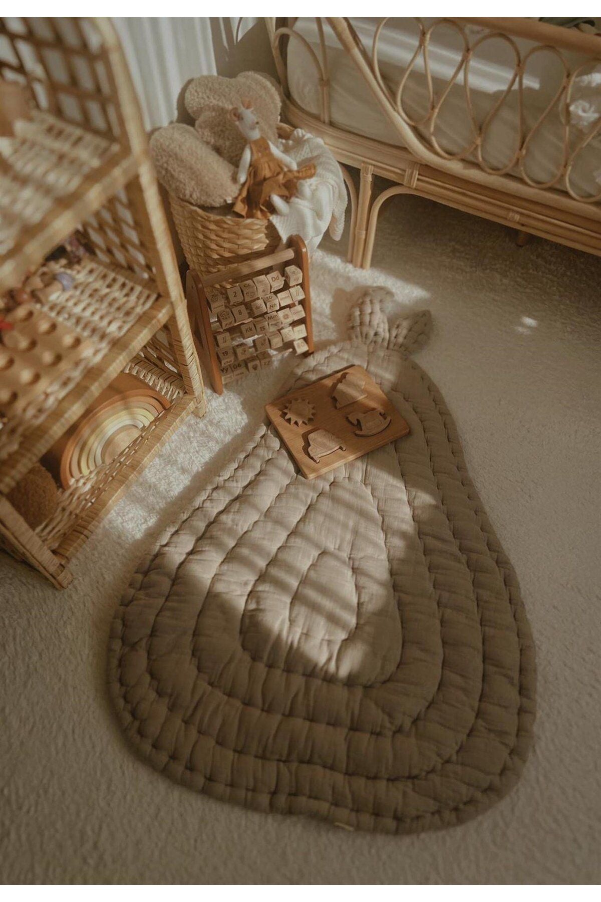 Pear game mattress 80x100 cm mink