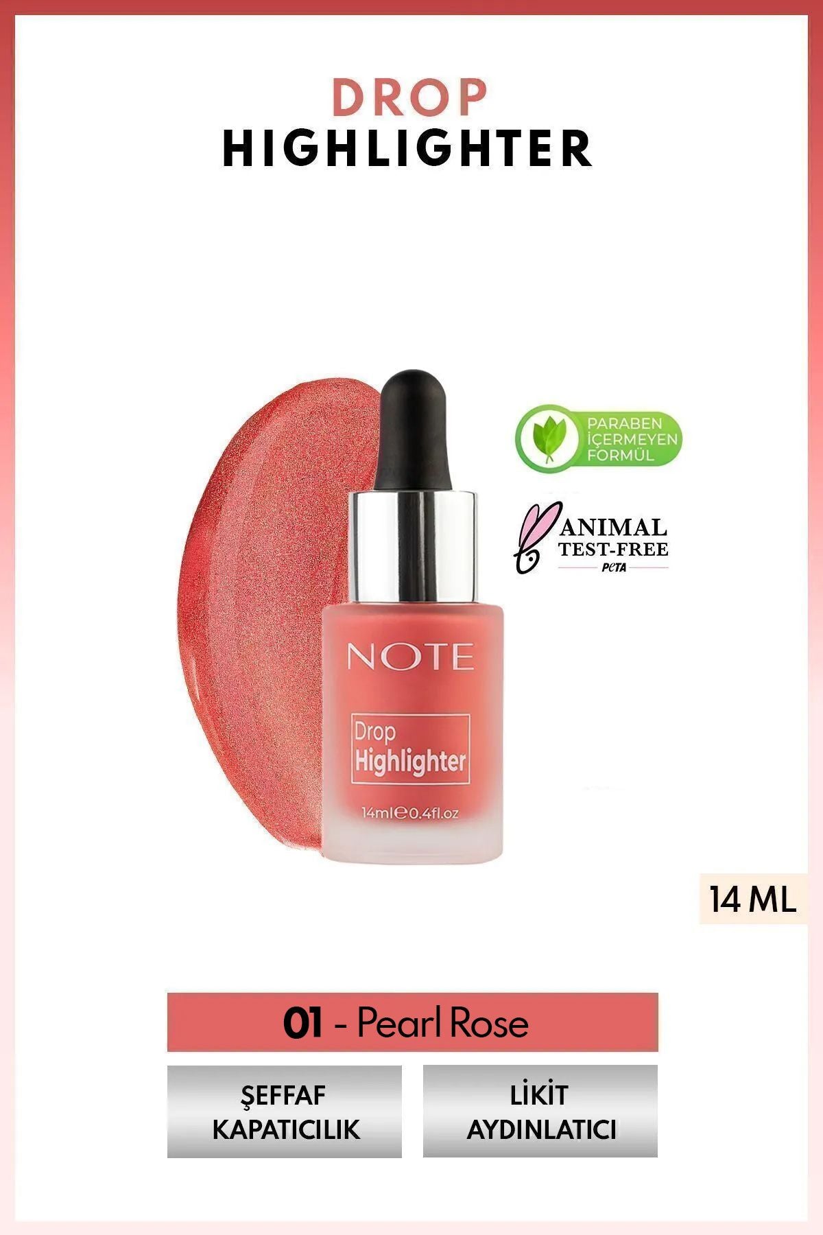 Drop Highlight Liquid Lighting Liquid Lighting - 01 Pearl Rose