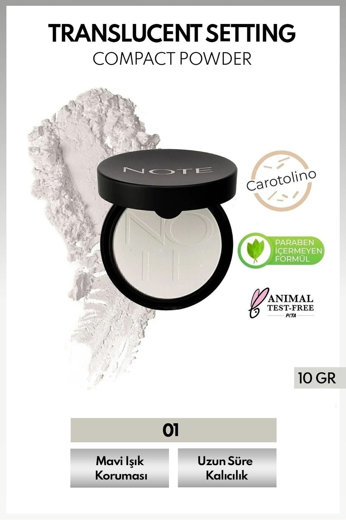 Translucent Setting Powder Makeup Stabilizer Powder Powder - Transparent
