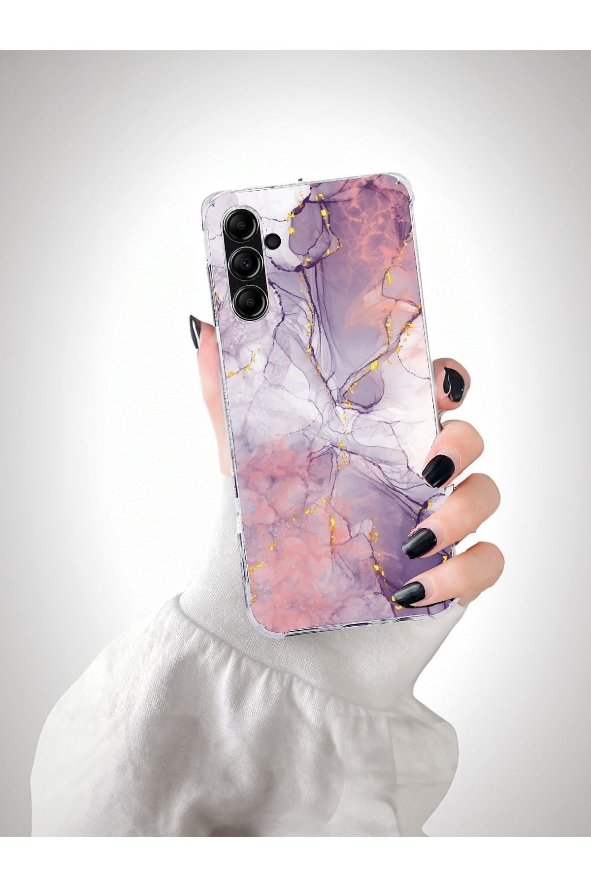 Samsung Galaxy A34 Compatible Special Design Printed Transparent Case