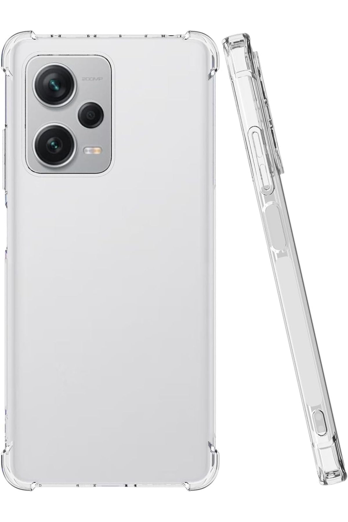 Redmi Note 12 Pro 5G compatible corner -protected premium transparent case