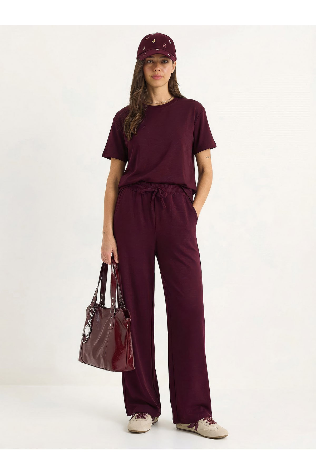 Women's Comfortable Flexible Modal Bottom-Top Set 6126 60283949