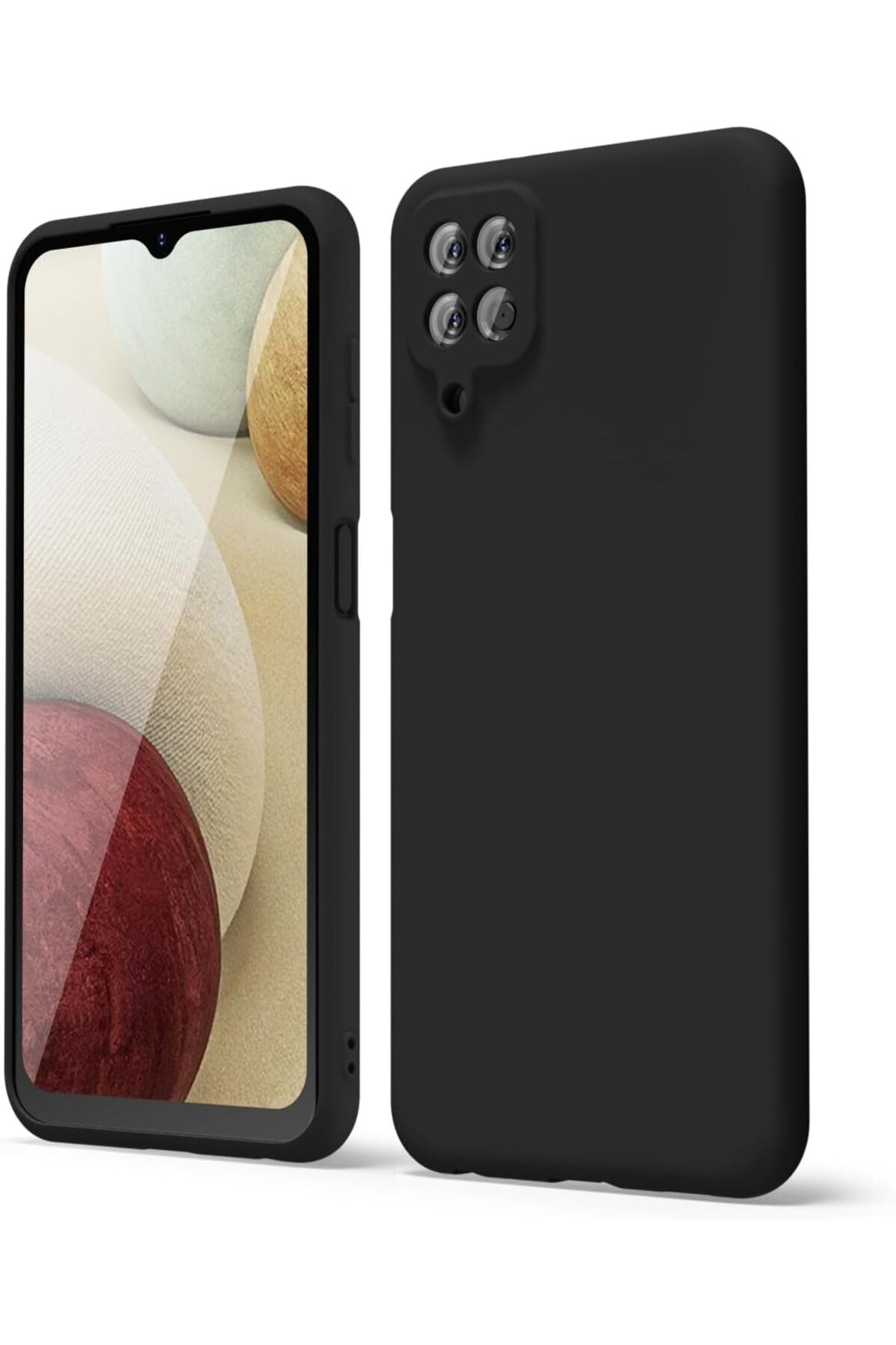 Samsung Galaxy A12 compatible with Velvet Luxury Camera Protected Launch Cover