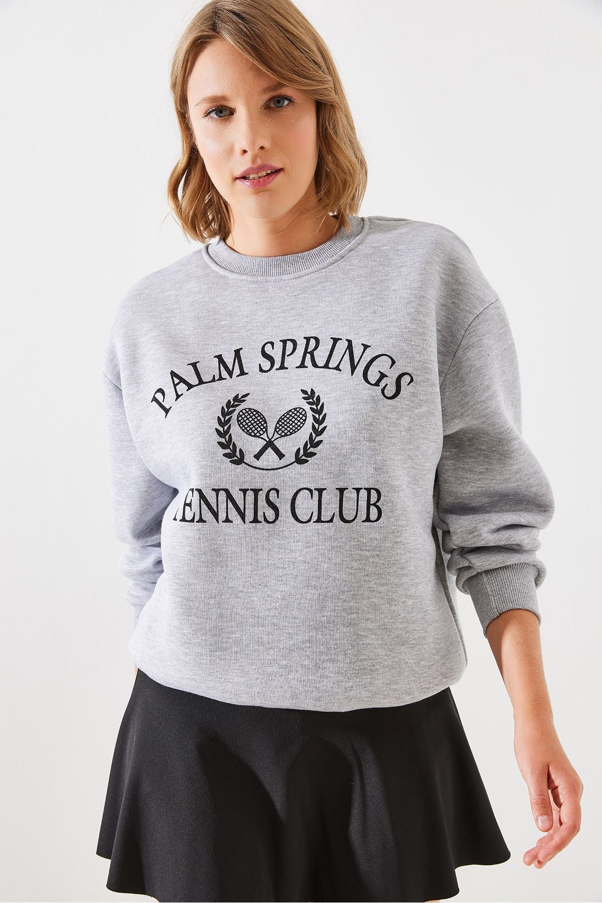 WOMEN'S THREE YEAR SPRINGS SPRINGS Tennis Vintage College Sweatshirt MBHS002 60601002