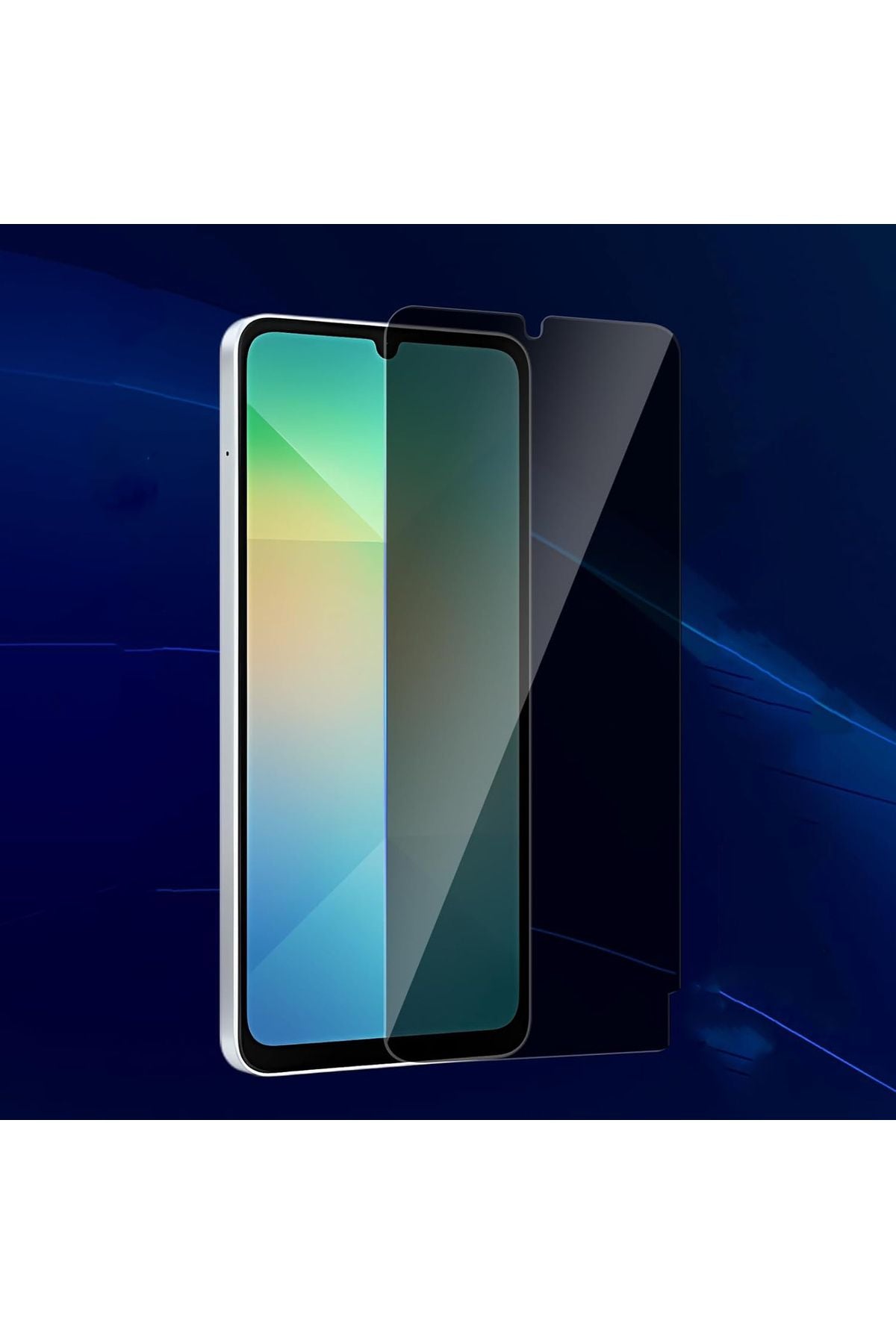 Samsung A06 compatible glass Privacy Ghost Full Covering Screen Protector