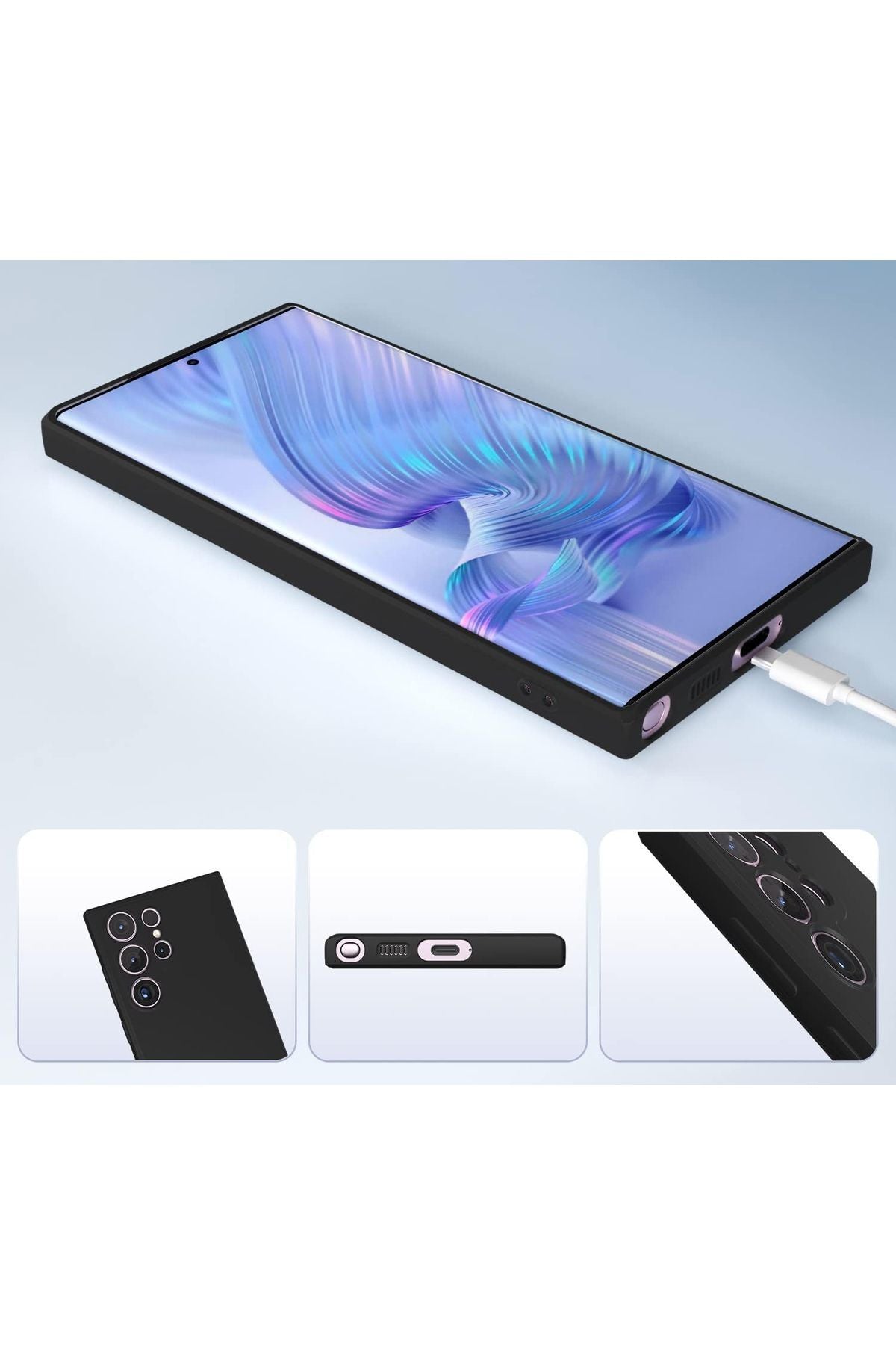 Samsung Galaxy A12 compatible with Velvet Luxury Camera Protected Launch Cover