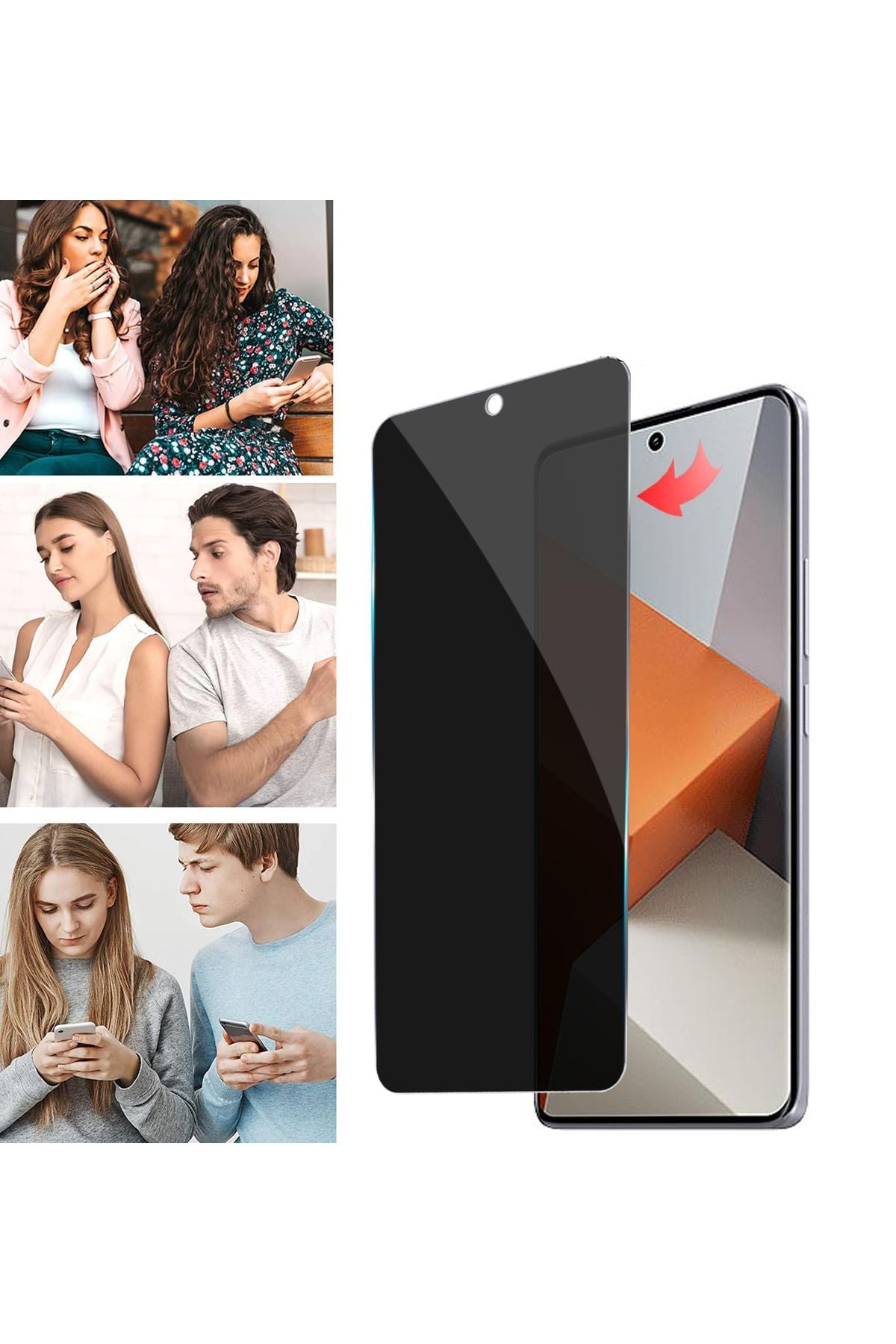 Redmi Note 13 Pro Compatible Easy Advanced Antistatic Faithful HD Ghost Screen Protector