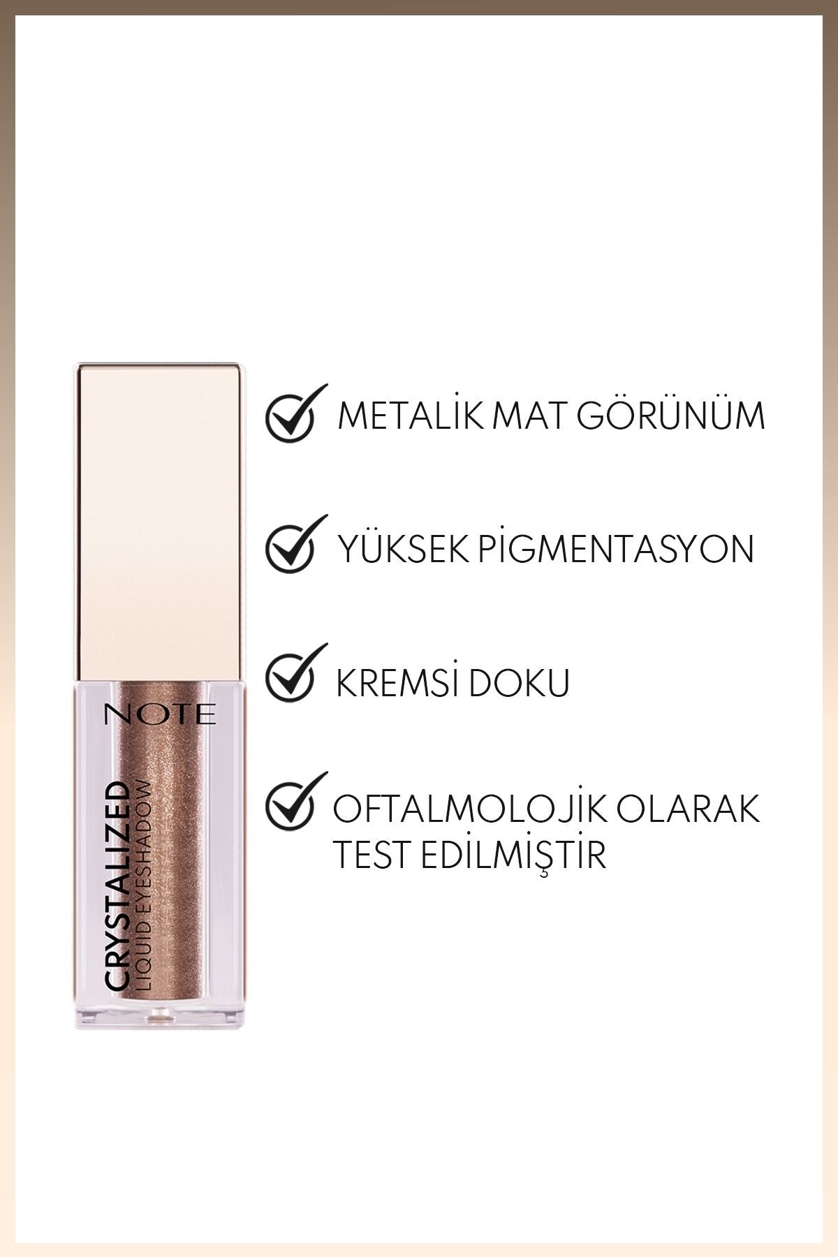 Crystalized Liquid Eyeshadow Liquid Metallic Eye Shadow - 08 Vintage Bronze