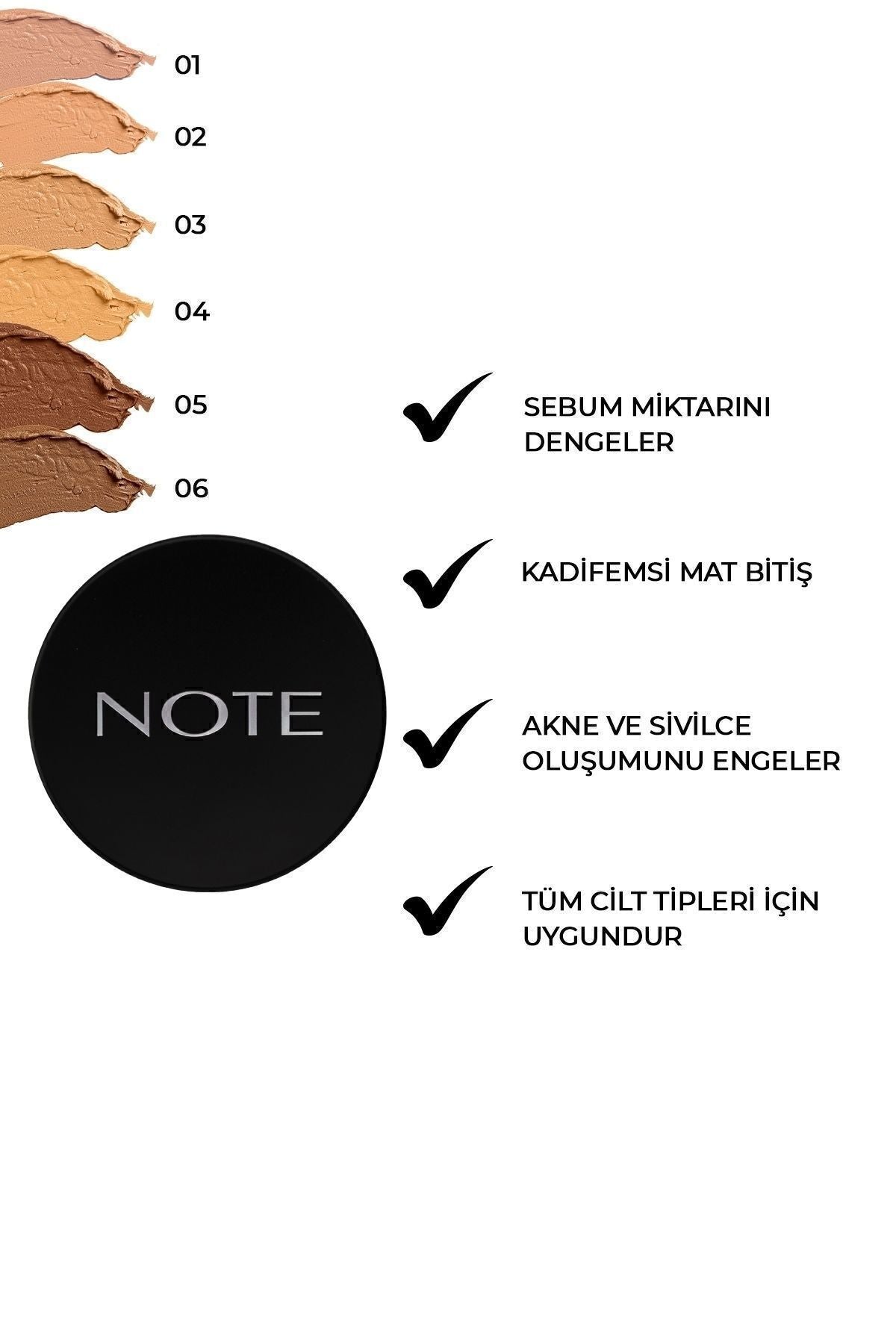 Luminous Silk Cream Powder Patakrem Matte Land Foundation Foundation - 02 Natural Beige