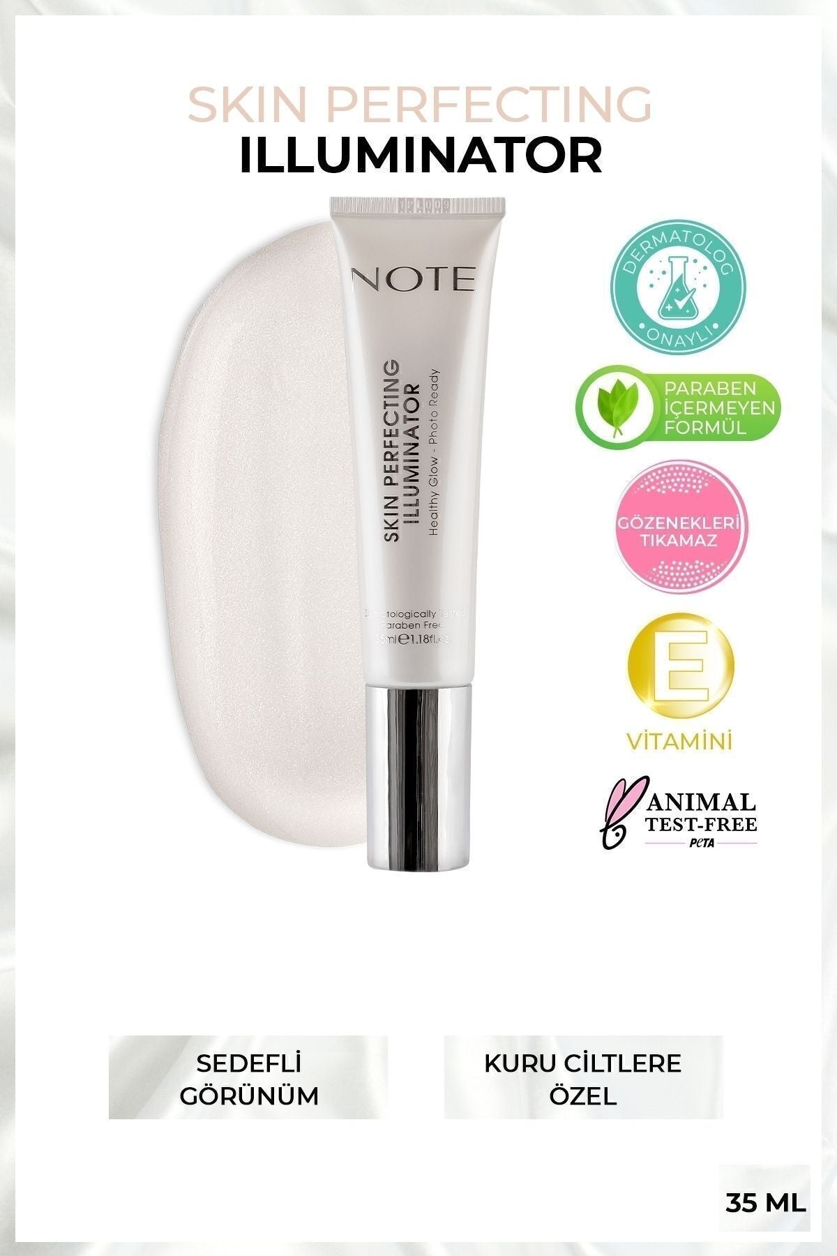 Skin Perfecting Illuminator Lighting Special Makeup for Dry Skin