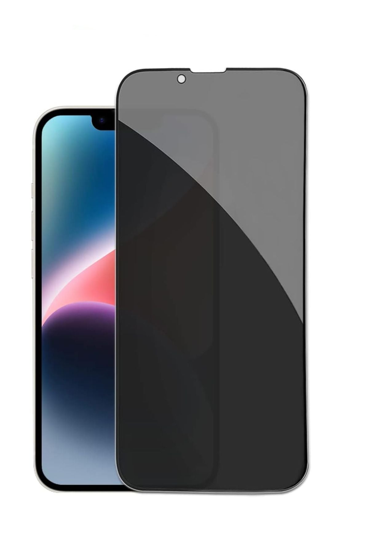 iPhone 14 plus compatible easy adhering antistatic feature dust -holding ghost screen saver