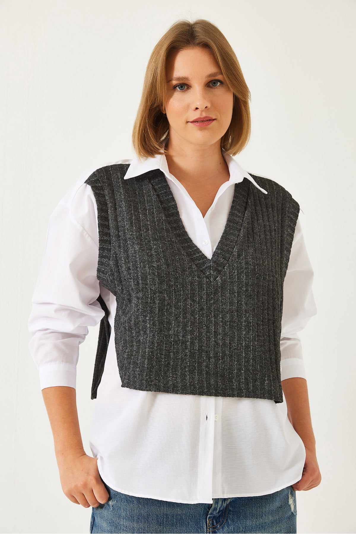 Women's Sweater Detailed Shirt 60261072