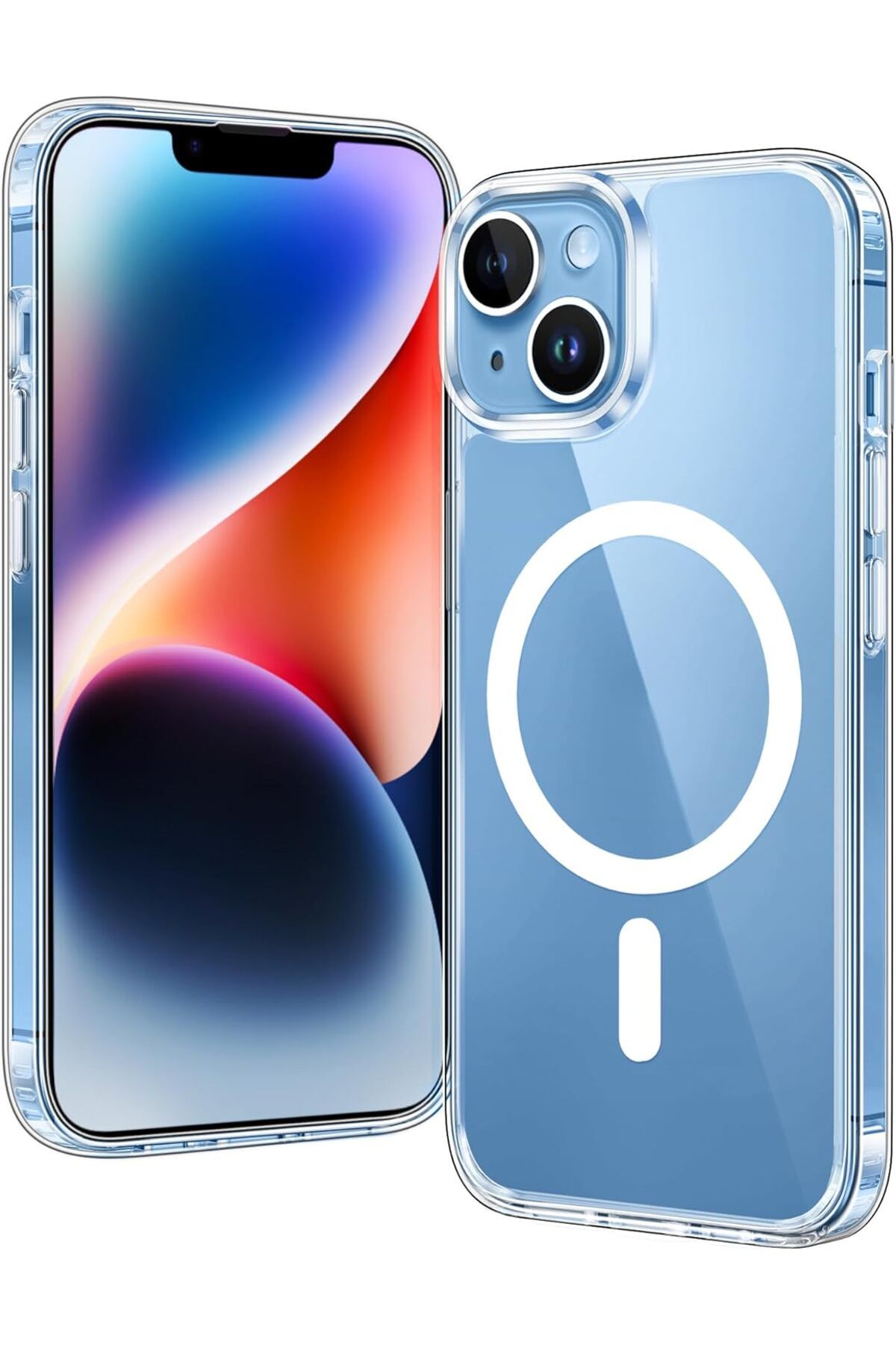 IPHONE 13 Compatible Real Magsafe featured hard transparent case