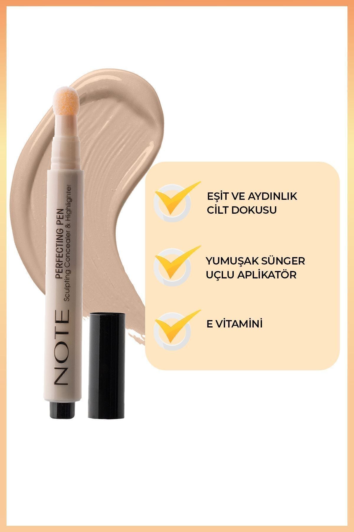 Perfecting Pen Lighting Effective Pen Under Eye Concealer - 03 Light Beige