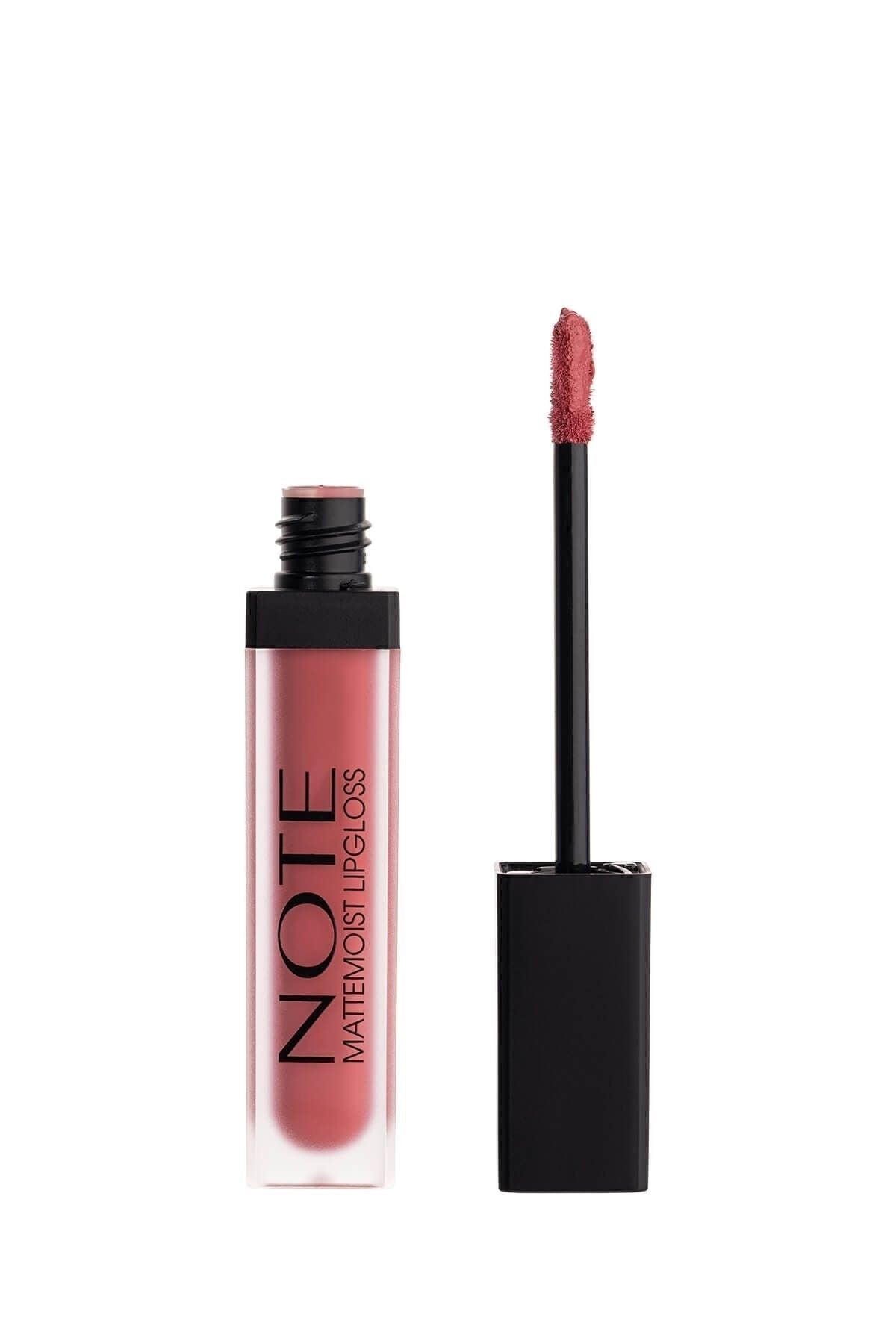 Mattemoist lipgloss semi -matte satin finish liquid lipstick 409 Angel - Pink