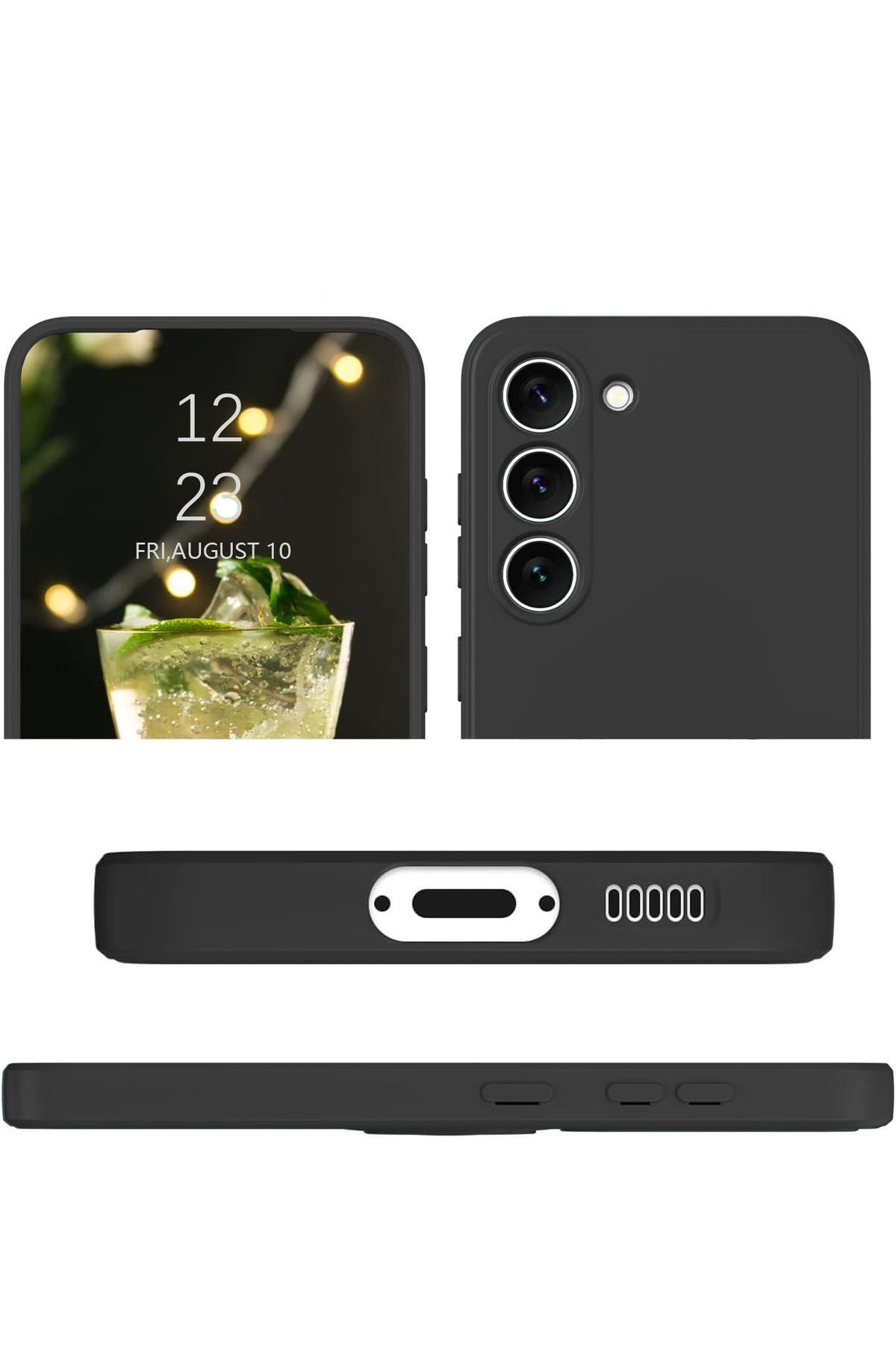 Samsung Galaxy S22 compatible with Velvet Luxury Camera Protected Launch Cover