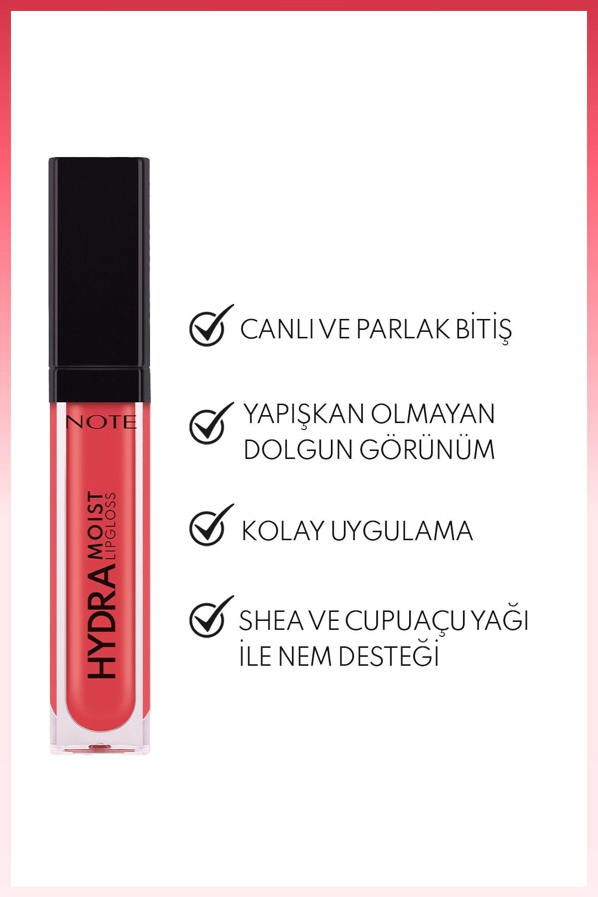 Hydramoist lipgloss moisturizer lip shine - 06 It's Fantastic - Pink