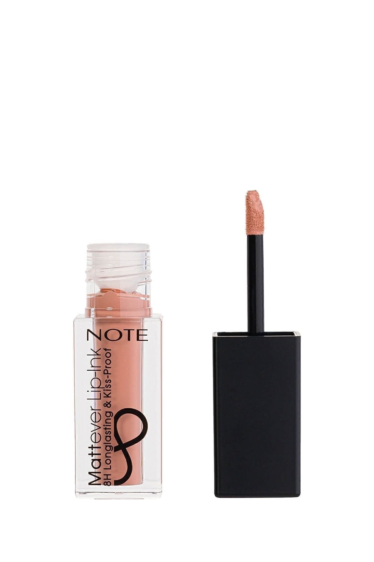 Mattever Lip -UNK matte and permanent liquid lipstick 04 Peach Rose - Nude