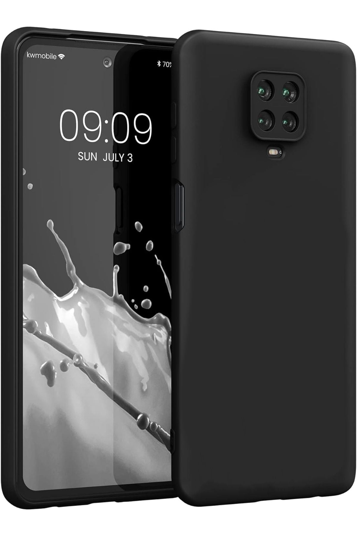 Redmi Note 9 Pro compatible luxury launch sheath with velvet luxury camera