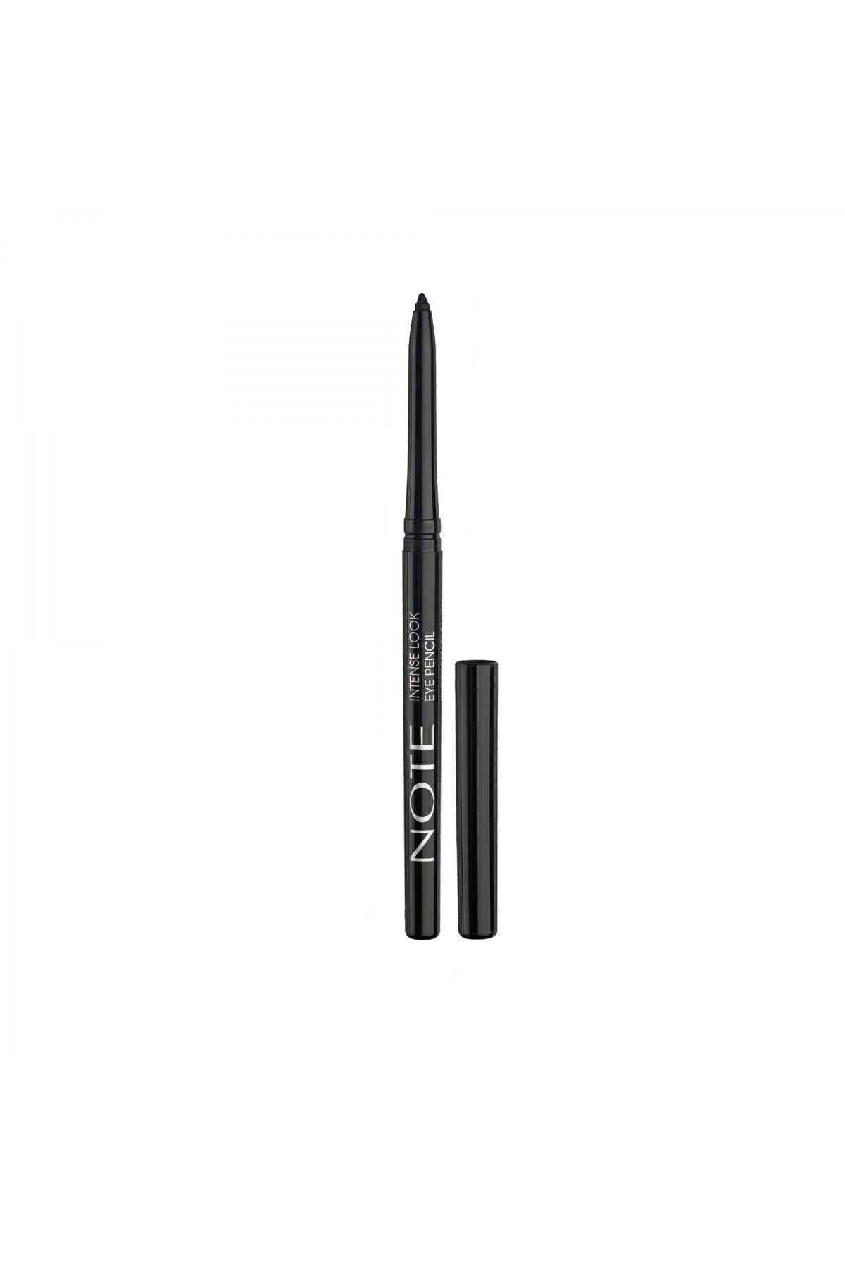Intense Look Eye Pencil Waterproof Water resistant eyeliner with elevator - black