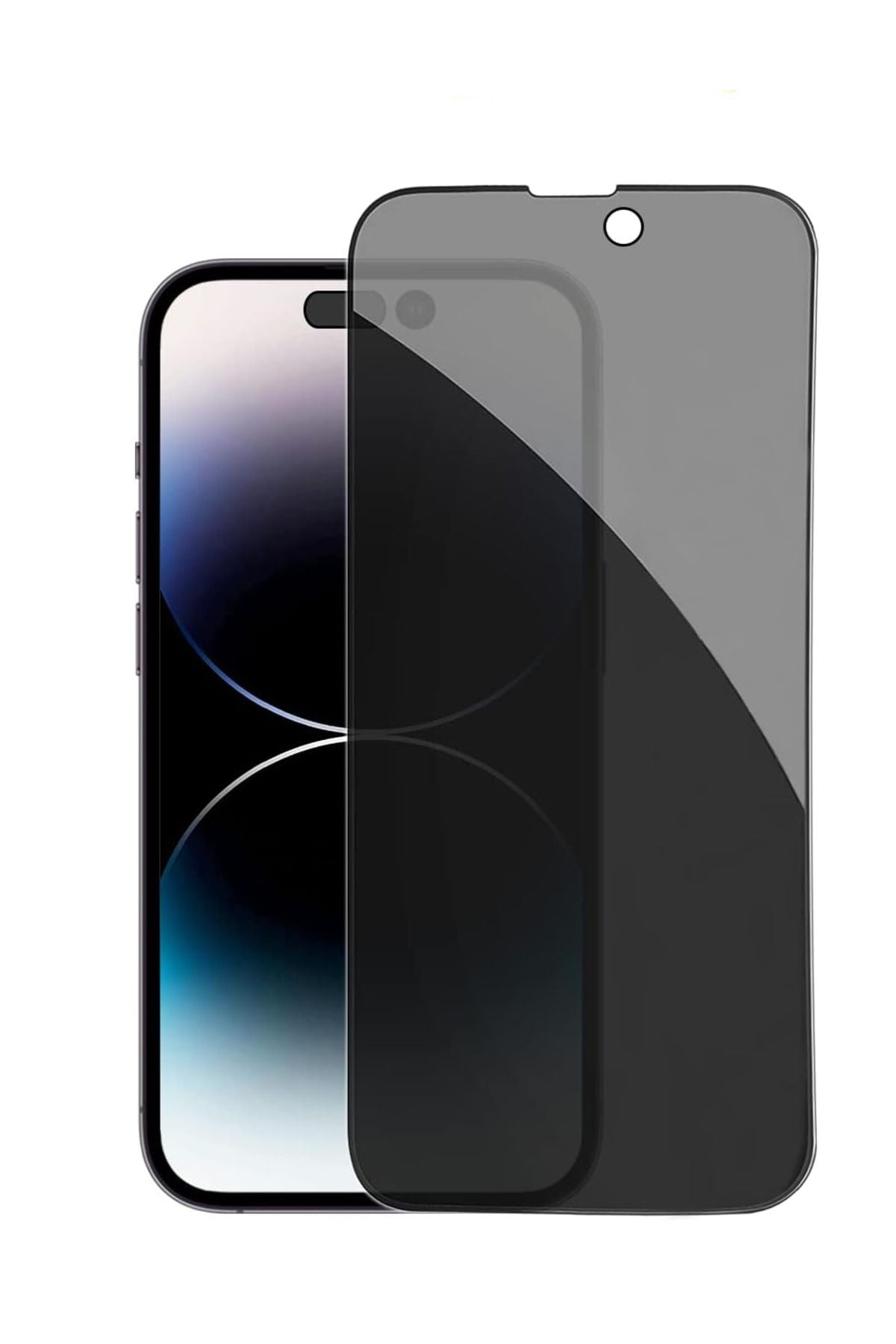 iPhone 14 pro compatible easy adhering antistatic dust -holding ghost screen saver