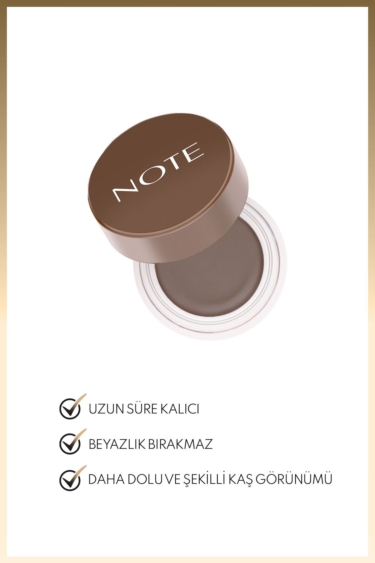 Brow Pomade Permanent Kas Pumad - 01 Light Brown - Light Brown