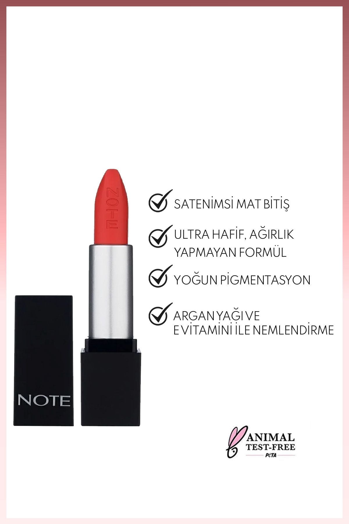 Mattever Lipstick Semi Matte Satin Lipstick Lipstick 16 ME Grenadine - Pomegranate Flower