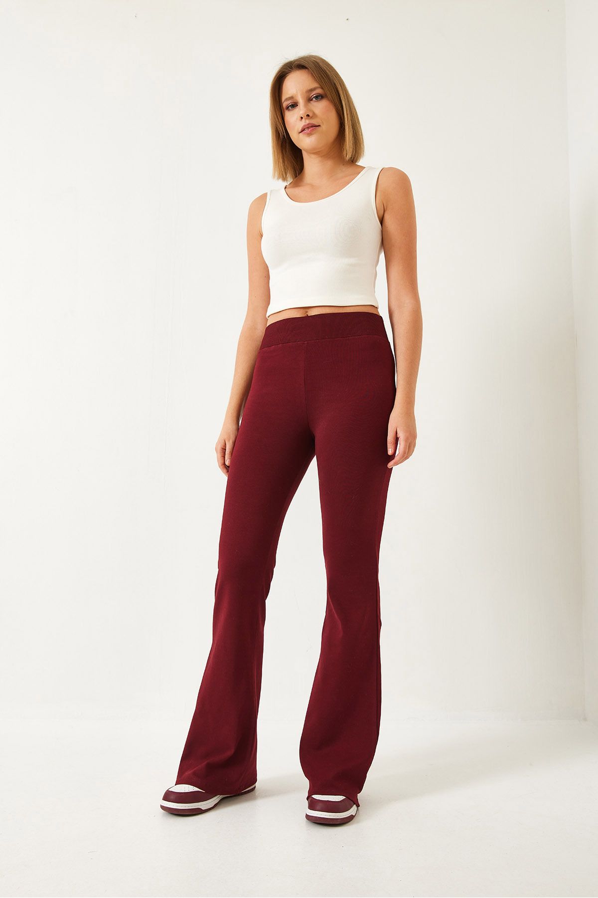 WOMEN'S WIDE BROTHER Spanish Paça High Waist Pants 60351306