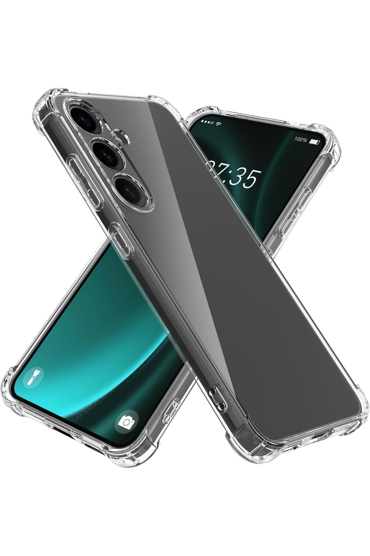 Samsung Galaxy S23 compatible corner -protected premium transparent case