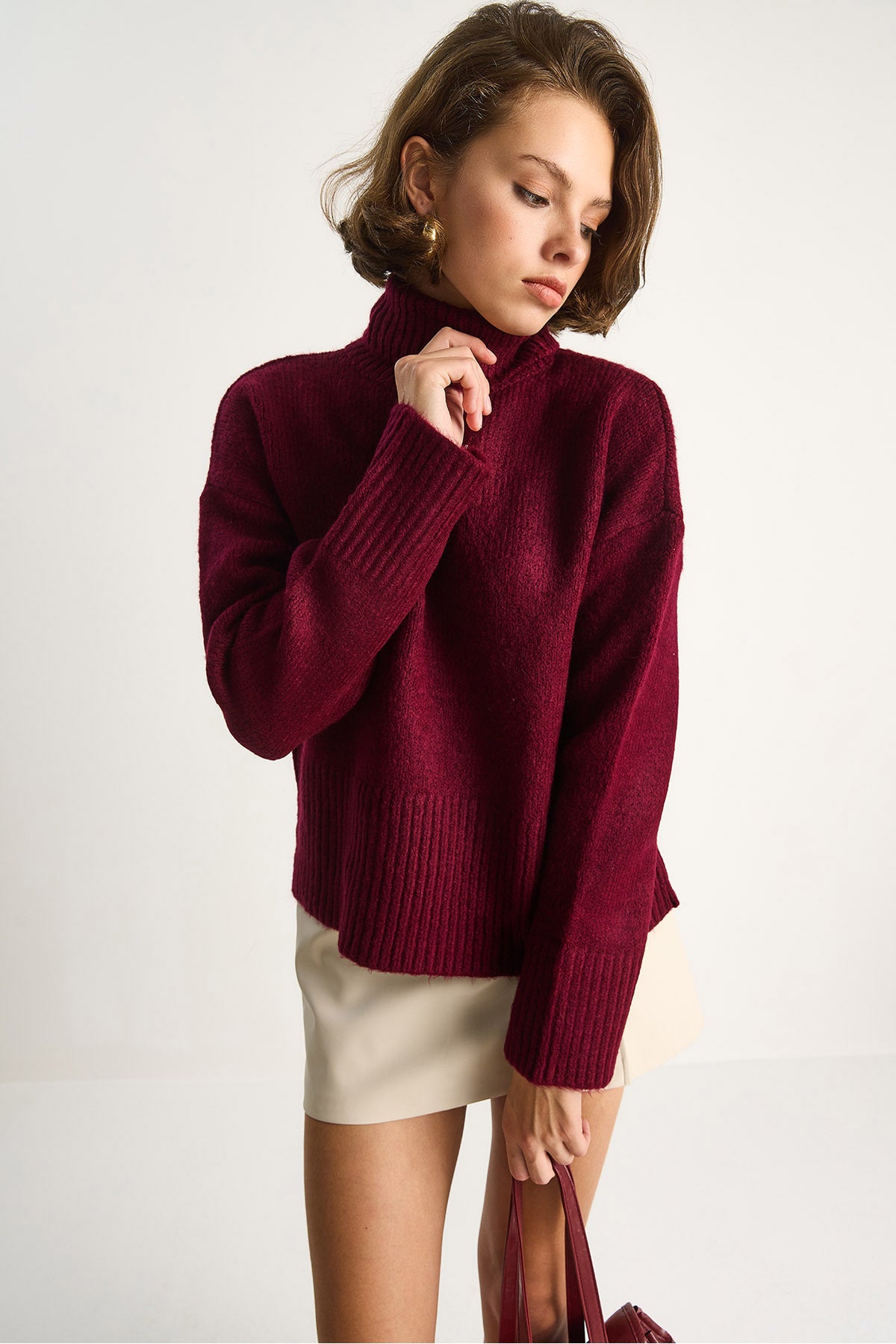 Women's Turtleneck Sweater 20251060
