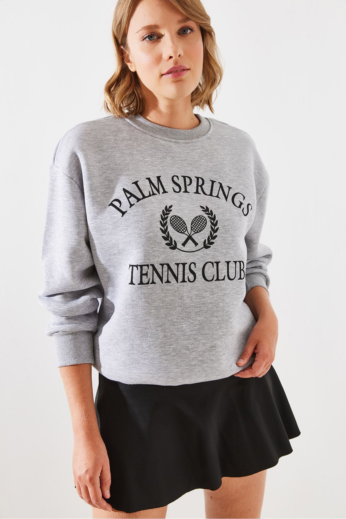 WOMEN'S THREE YEAR SPRINGS SPRINGS Tennis Vintage College Sweatshirt MBHS002 60601002