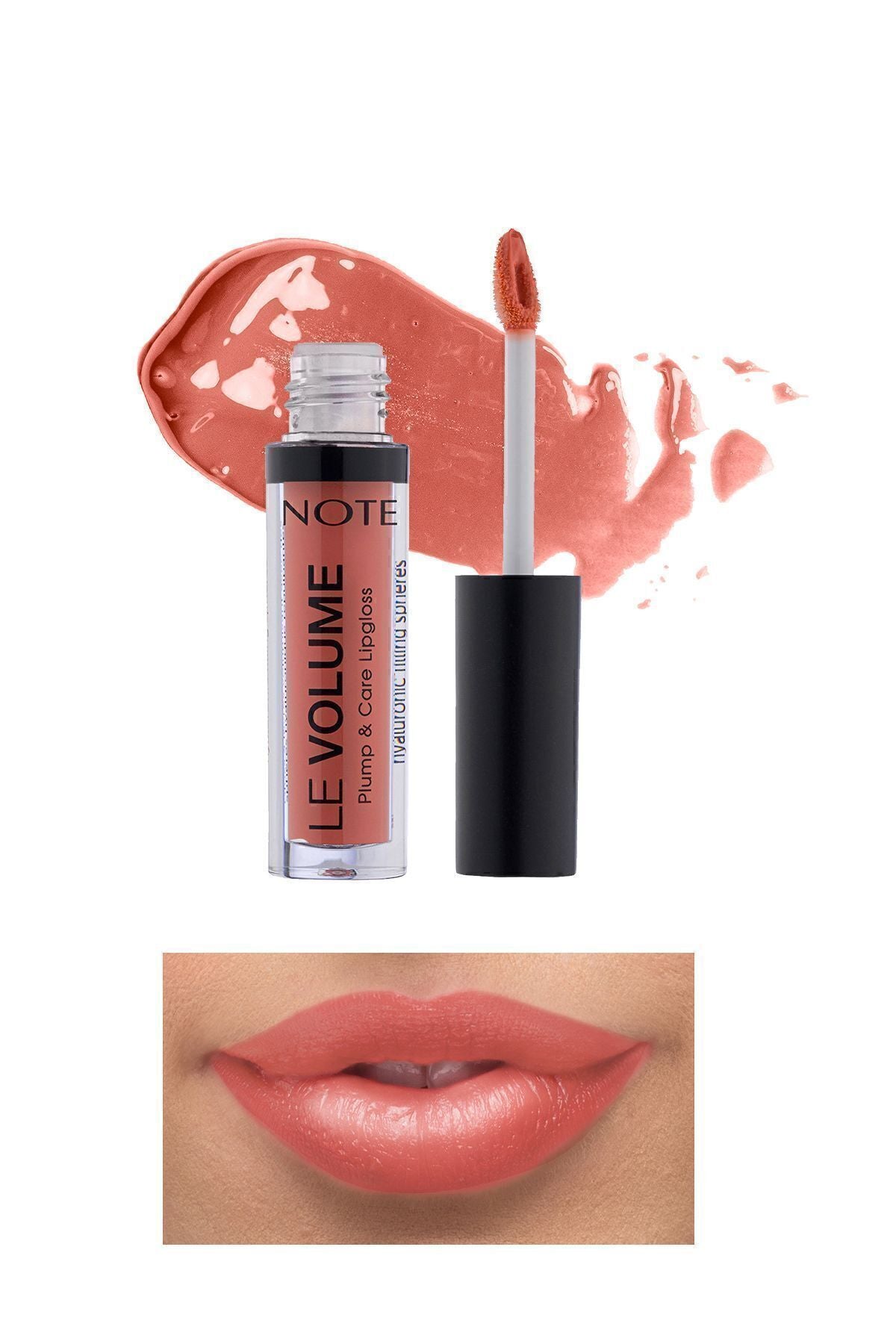 Le Volume Plump & Care Lipgloss Moisturizer Lip Grinder - 01 Happy Morning - Pink