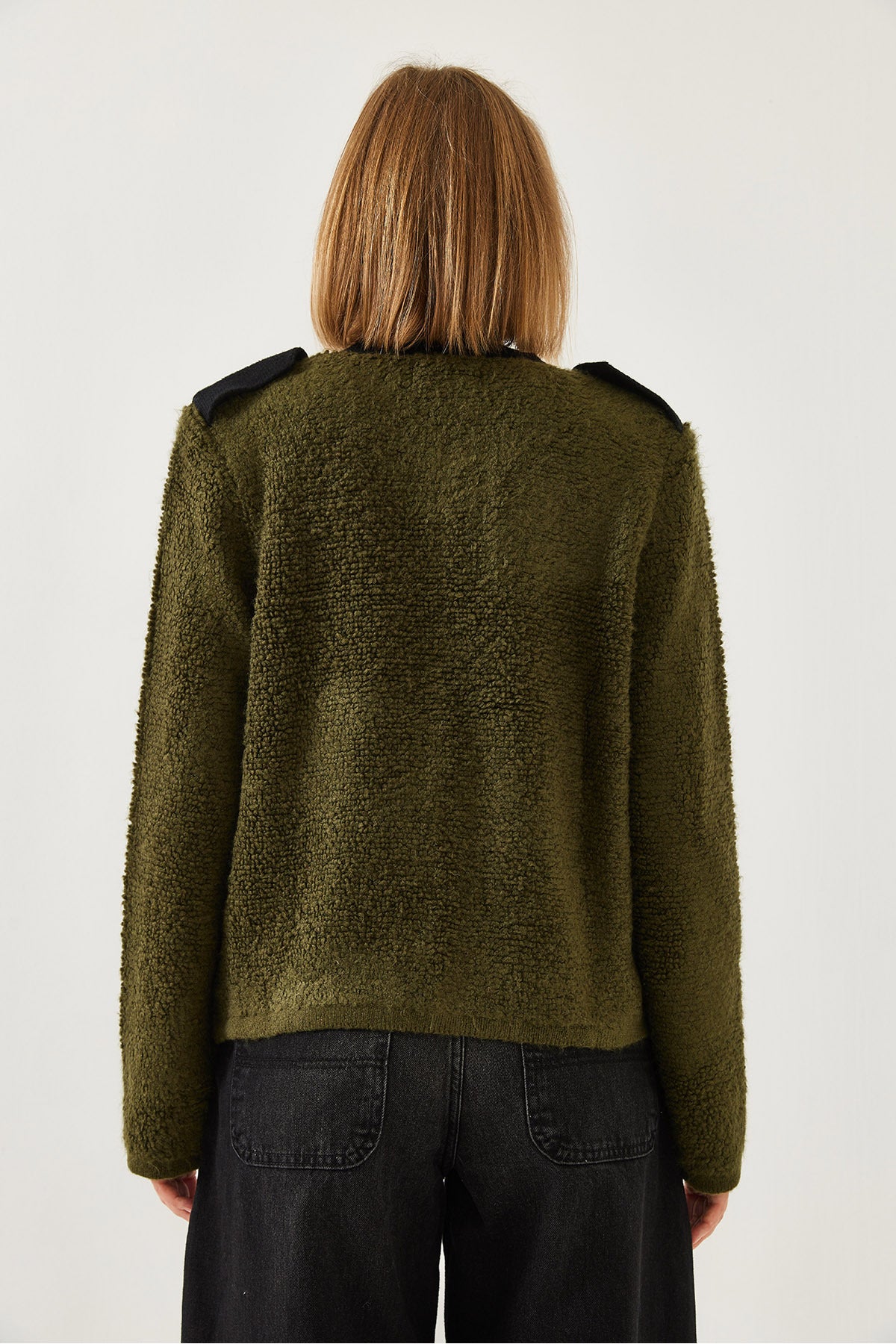 Women's Buttoned Pocket Cardigan 241055 60251983