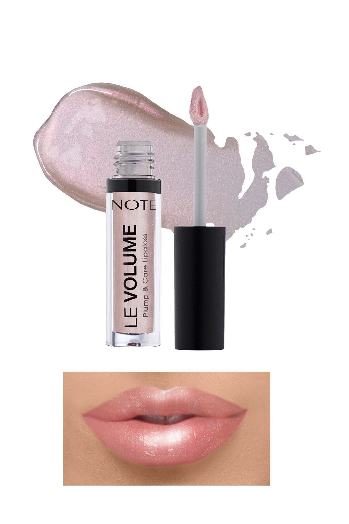 Le Volume Plump & Care Lipgloss Moisturizer Lip Grinder - 18 Only You - Pink