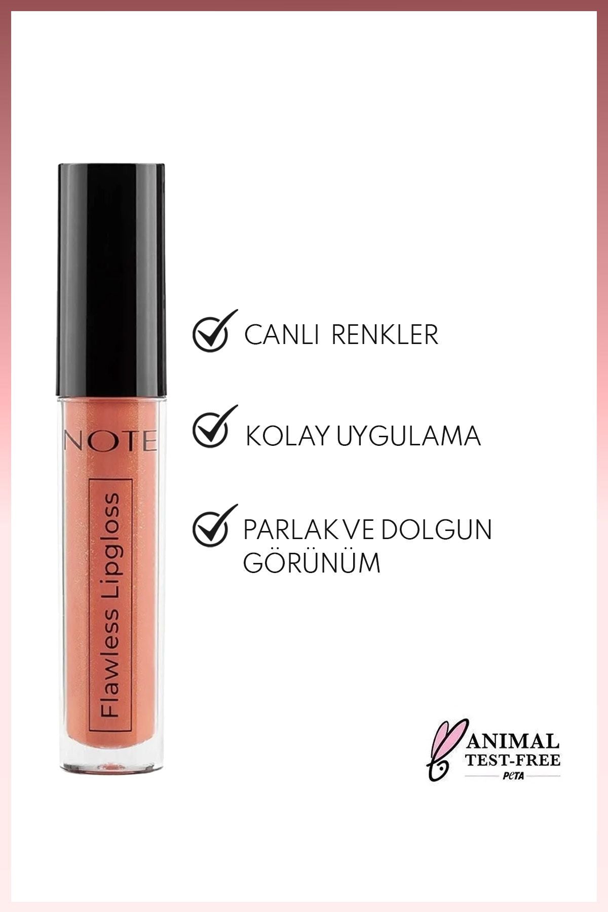 Flawless Lipgloss Nemlendirici Dudak Parlatıcısı - 05 Sweet And Sour - Turuncu