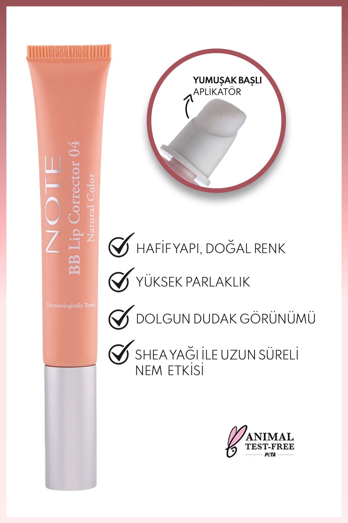 BB Lip Corrector Color Equalizer and Moisturizing Lip Grower - 04 - Orange