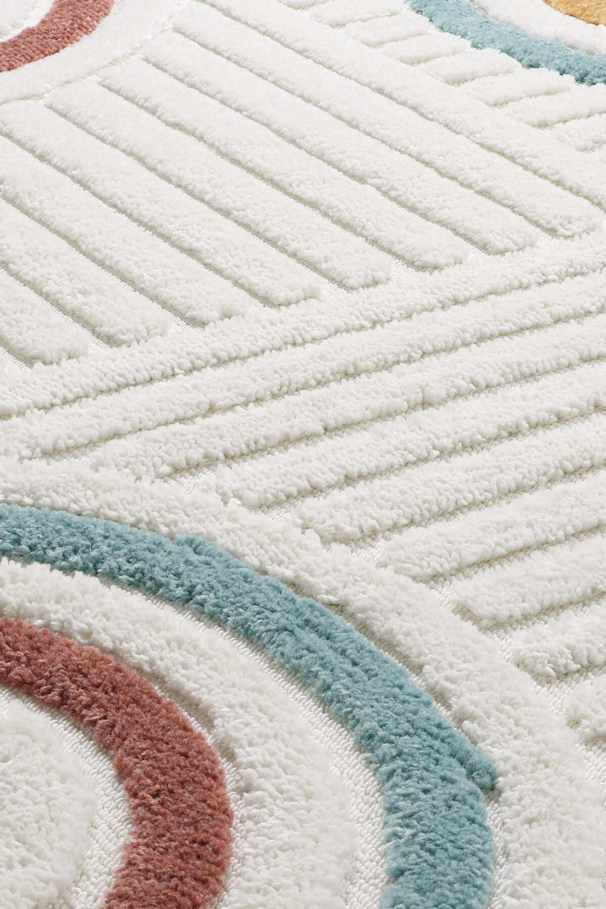 Elite curls Multi colors Soft Plush Post Shaggy Children's Room Living Room Hall Carpet 0906a