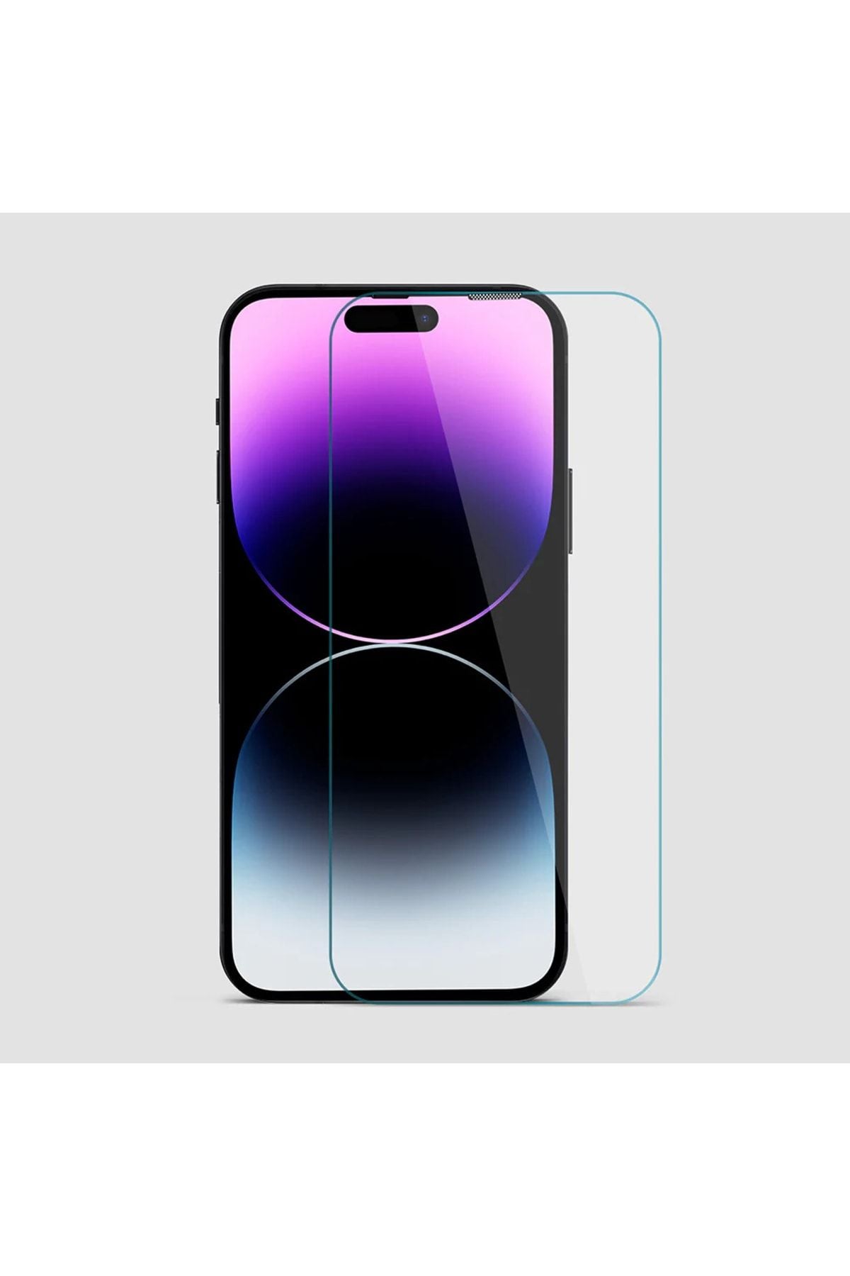 Iphone 14 Pro Compatible Premium Quality Powder Filter Full -Covering Screen Protector