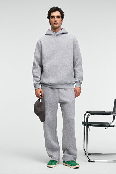 BENSON Men's Drawstring Elastic Waist Relaxed Fit Grimelange Sweatpants