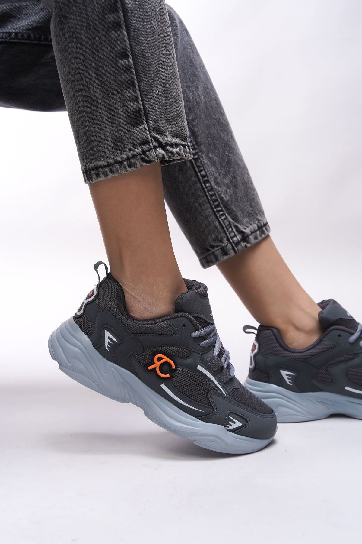 Niknaith Unisex Sneaker 0012725 Füme