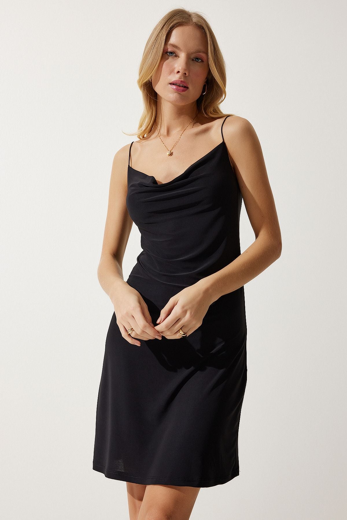 Woman Black Degaje Burn Sandy Sandy Knitting Dress Zv00268