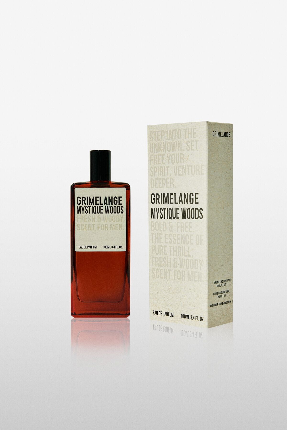 Mystique Woods Aromatic Notes Fresh for a long time permanent 100 ml men's perfume