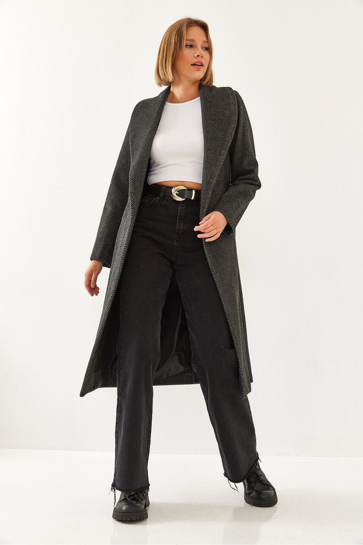 Women's Belted Cashmere Coat 2353 60351083
